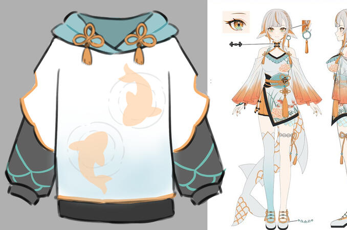 Eikko Koi Hoodie Eikko Koi Hoodie